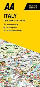 portada Aa Road map Italy (en Inglés)