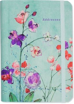 portada Fuchsia Blooms Address Book (in English)