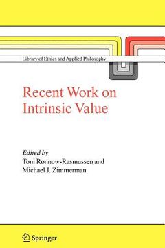 portada recent work on intrinsic value (en Inglés)