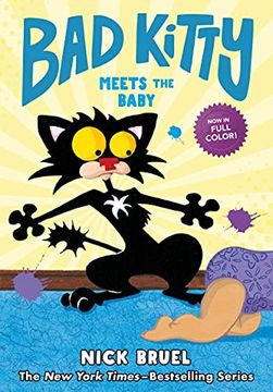 portada Bad Kitty Meets the Baby (Full-Color Edition) (en Inglés)