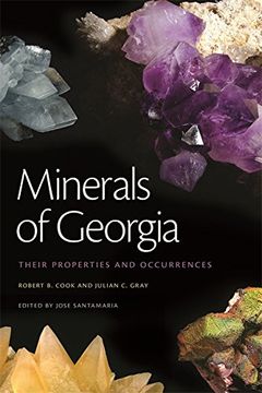 portada Minerals of Georgia: Their Properties and Occurrences (Wormsloe Foundation Nature Book Ser.) (in English)