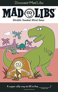 portada Dinosaur mad Libs (en Inglés)