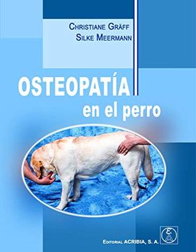 portada Osteopatia en el Perro