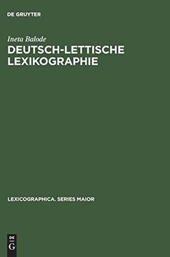 portada Deutsch-Lettische Lexikographie (en Alemán)