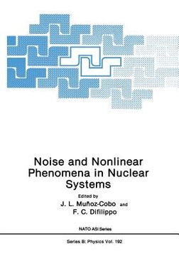 portada Noise and Nonlinear Phenomena in Nuclear Systems (en Inglés)