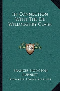 portada in connection with the de willoughby claim