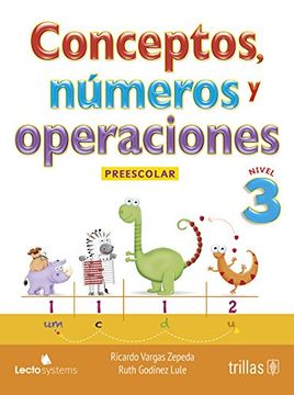 portada Conceptos, Numeros Y Operaciones: Preescolar 3