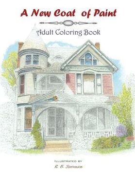 portada A new coat of paint adult coloring book (en Inglés)