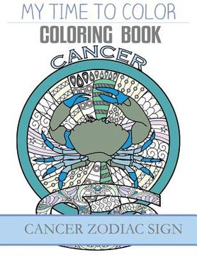 portada Cancer Zodiac Sign - Adult Coloring Book (en Inglés)