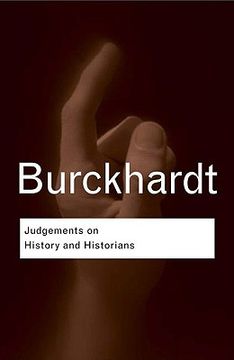 portada judgements on history and historians
