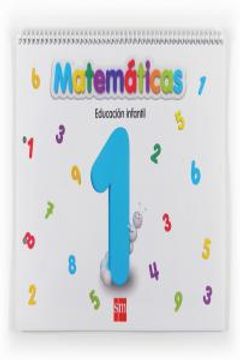 portada Cuaderno Matematicas 1.. / Educacion Infantil (in Spanish)