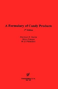 portada a formulary of candy products (en Inglés)