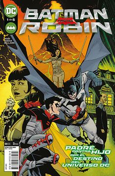 portada Batman Contra Robin 1 de 5
