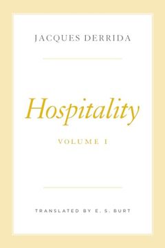 portada Hospitality, Volume i (The Seminars of Jacques Derrida) (in English)
