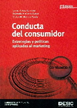 portada Conducta Del Consumidor. Estrategias Y Políticas Aplicadas Al Marketing - 3ª Edición (Libros profesionales) (in Spanish)