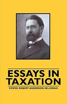 portada essays in taxation (in English)