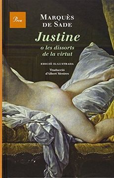 portada Justine o les Dissorts de la Virtut (a tot Vent-Tela) (en Catalá)