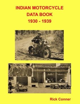 portada Indian Motorcycle Data Book 1930 - 1939 (en Inglés)