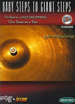 portada Baby Steps to Giant Steps Jazz Drumming (Book & cd) (in English)