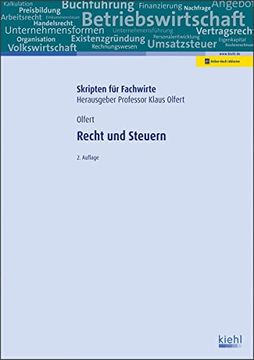 portada Recht und Steuern (Skripten für Fachwirte) (en Alemán)