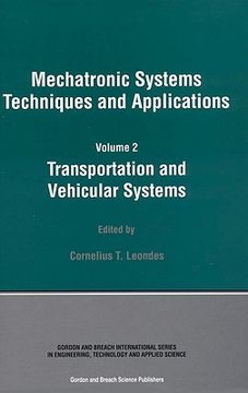 portada Mechatronic Systems Techniques and Applications (en Inglés)