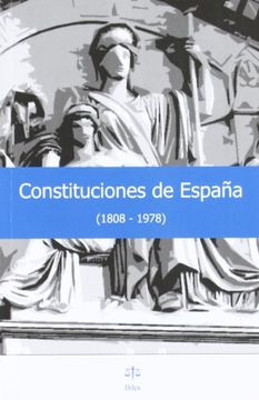 portada Constituciones de España (1808-1978)