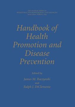 portada Handbook of Health Promotion and Disease Prevention