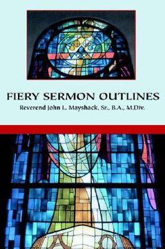 portada fiery sermon outlines (en Inglés)
