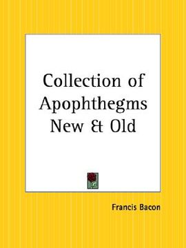 portada collection of apophthegms new and old