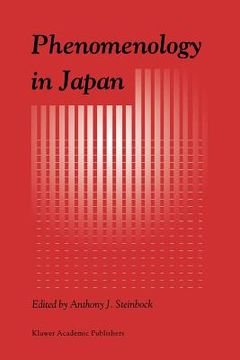portada phenomenology in japan (en Inglés)
