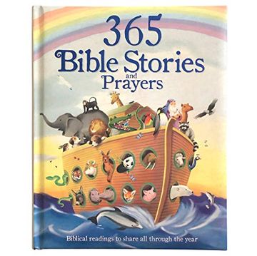 portada 365 Bible Stories and Prayers: Biblical Readings to Share all Through the Year (en Inglés)
