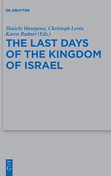 portada The Last Days of the Kingdom of Israel: 511 (Beihefte zur Zeitschrift für die Alttestamentliche Wissenschaft) (in English)