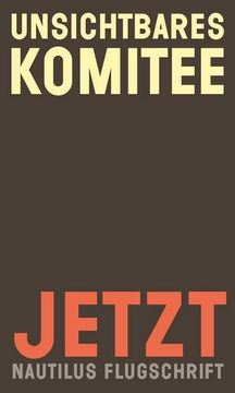 portada Jetzt (Nautilus Flugschrift) (en Alemán)