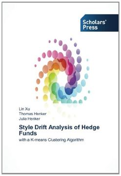 portada Style Drift Analysis of Hedge Funds