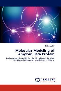 portada molecular modeling of amyloid beta protein (en Inglés)