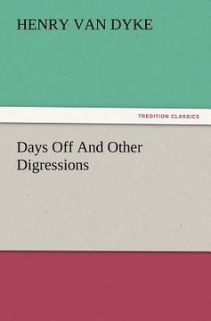 portada days off and other digressions (en Inglés)