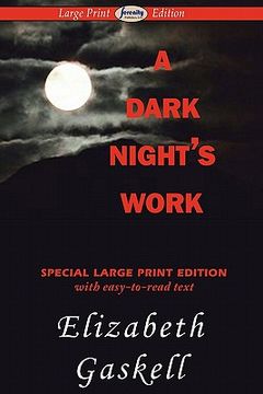 portada a dark night's work (in English)