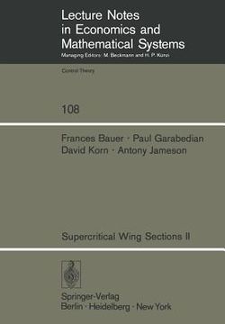 portada supercritical wing sections ii: a handbook (en Inglés)