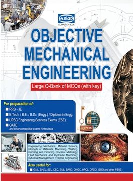 portada Q-Bank Mcqs Rrb With Key Mechanical Engg. Objective (en Inglés)