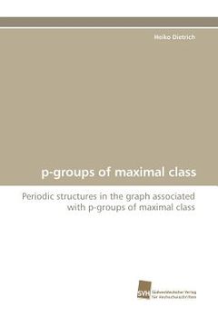portada p-groups of maximal class (en Inglés)