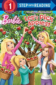 portada Let's Pick Apples! (Barbie) (Step Into Reading) 