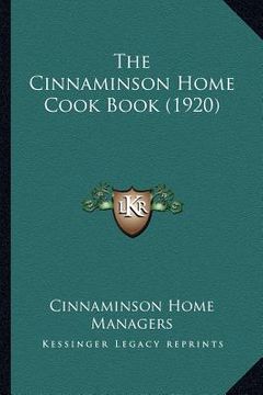 portada the cinnaminson home cook book (1920) (in English)