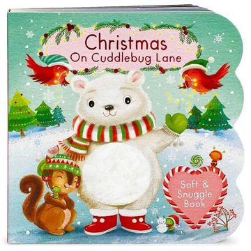 portada Christmas on Cuddlebug Lane (Baby and Toddler Interactive Chunky Touch & Feel Board Book) (en Inglés)