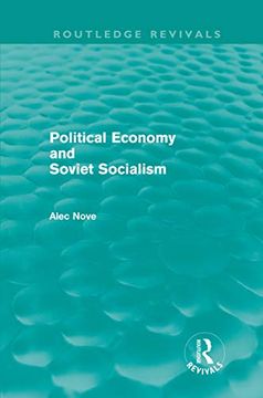 portada Political Economy and Soviet Socialism (Routledge Revivals) (in English)