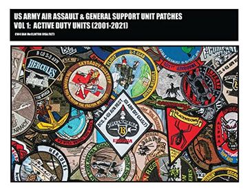 portada Us Army air Assault & General Support Unit Patches Volume 1 (en Inglés)