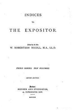 portada Indices to The Expositor (en Inglés)