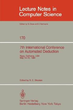 portada 7th international conference on automated deduction: proceedings (en Inglés)