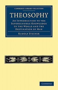 portada Theosophy Paperback (Cambridge Library Collection - Spiritualism and Esoteric Knowledge) (en Inglés)