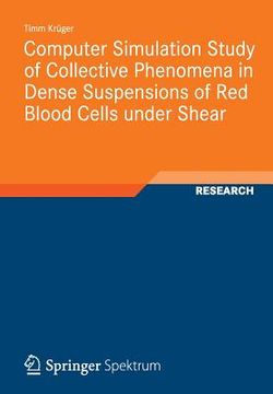 portada computer simulation study of collective phenomena in dense suspensions of red blood cells under shear