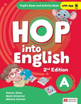portada Hop Into English Pupil's Book, Activity Book and reading supplement wiht app (en Inglés)
